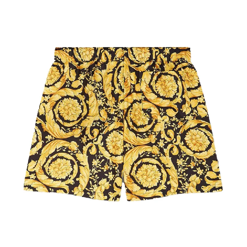 Gold Swim Shorts