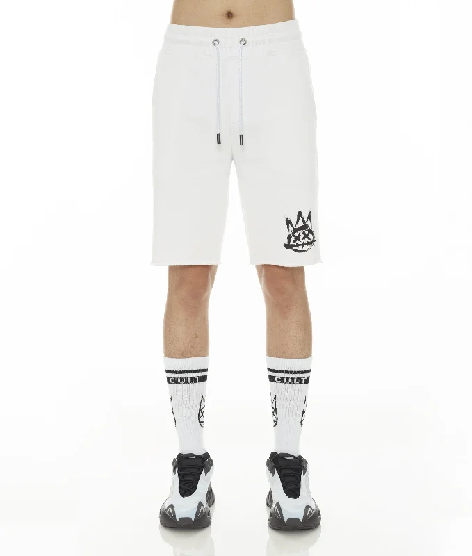 SWEATSHORT IN WHITE