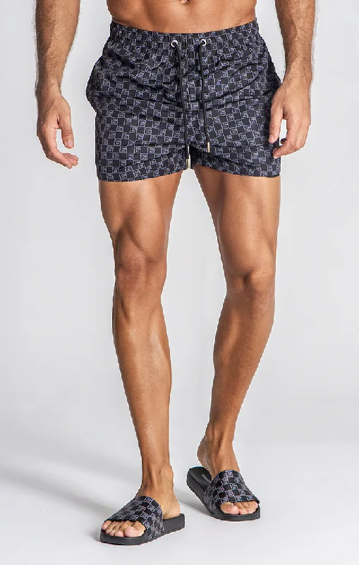 Black Clone Swimshorts