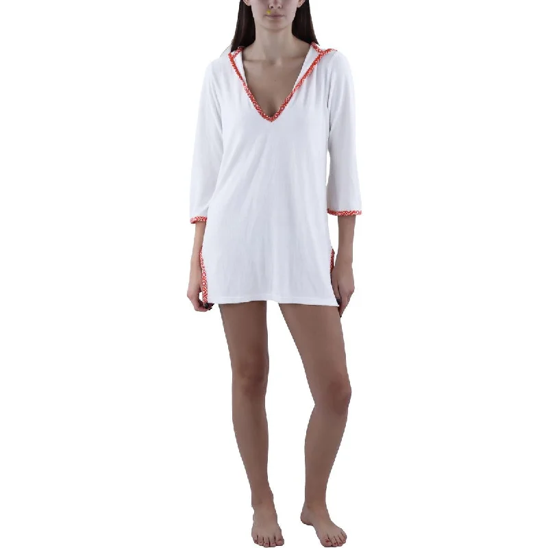 Womens Terry Hoodie Cover-Up