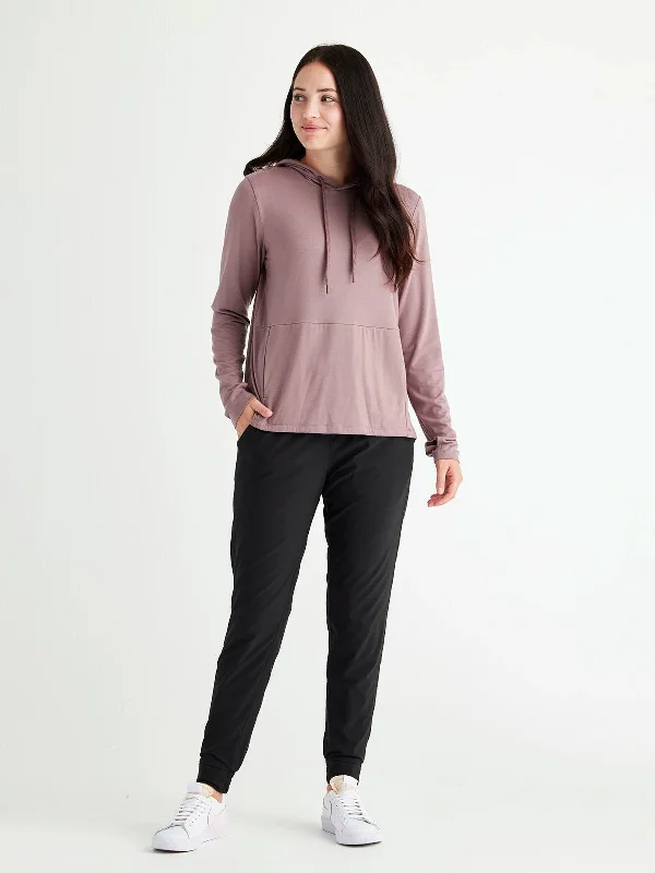 Women's Bamboo-Lined Breeze Pull-On Jogger - Black