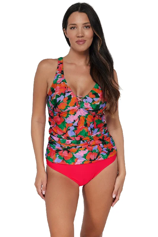 Sunsets Escape Hummingbird Cove Emerson Tankini Top