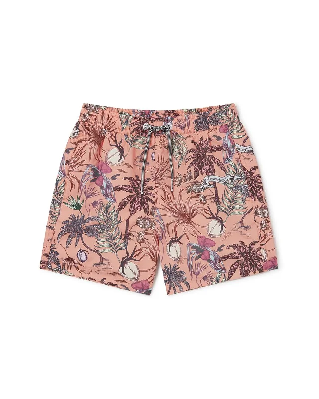 Boardies Palms Peach Swim Short