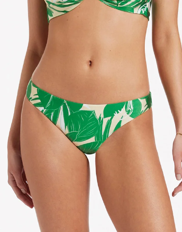 Floreale Hipster Bikini Pant - Green