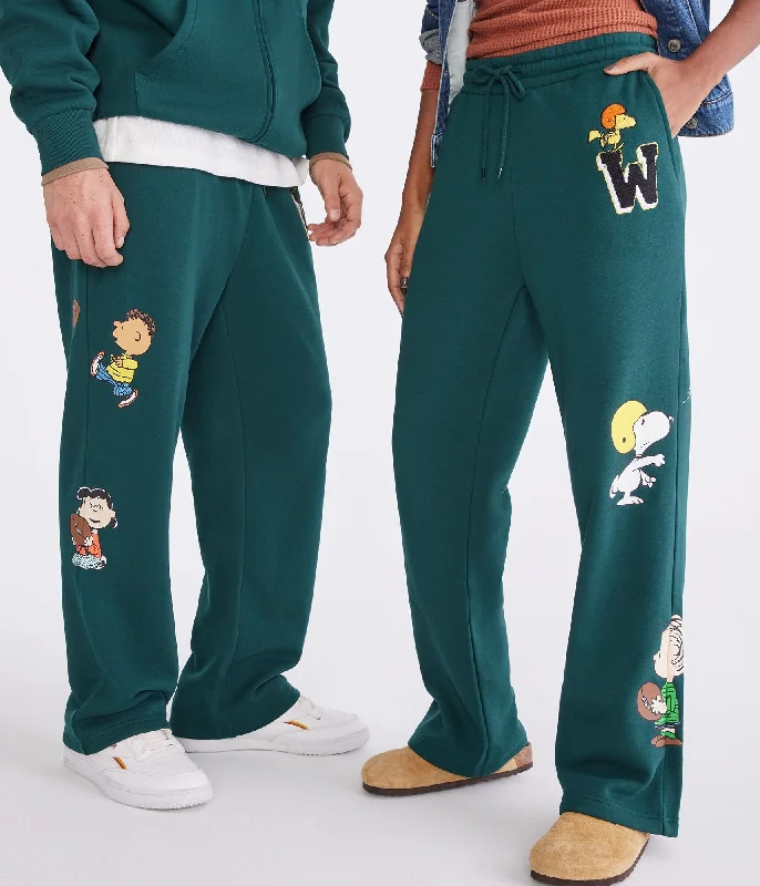 Aeropostale Peanuts | Aéropostale Football Friends Straight Leg Sweatpants