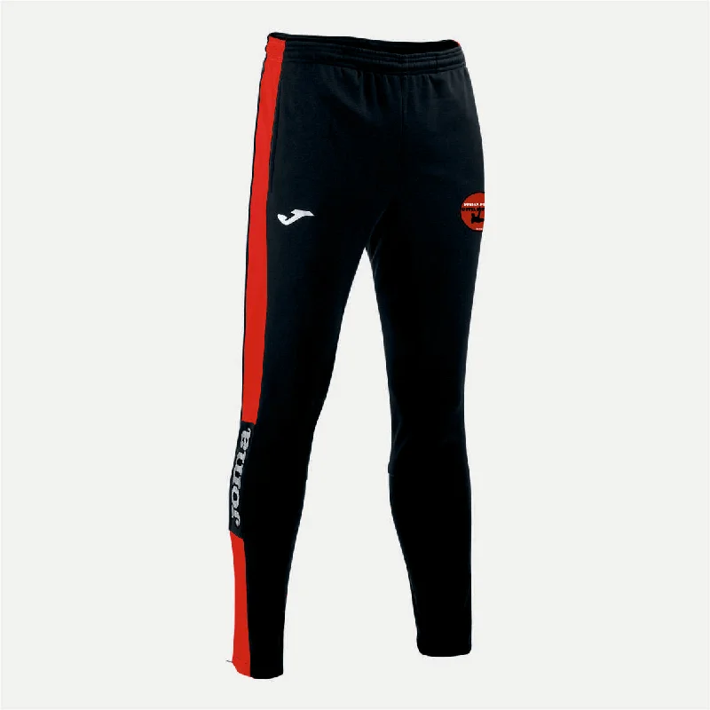 Sussex Player Development PLAYERS Joma Combi Gold Long Pant (Black/Red)