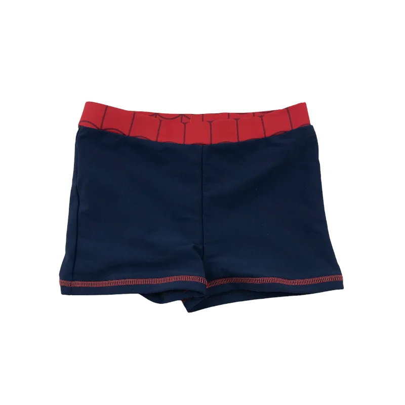 Spiderman Red and Navy Aquashorts Age 4