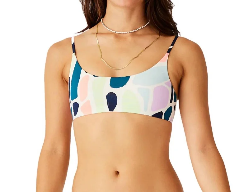 Escondido Swim Top In Pebble