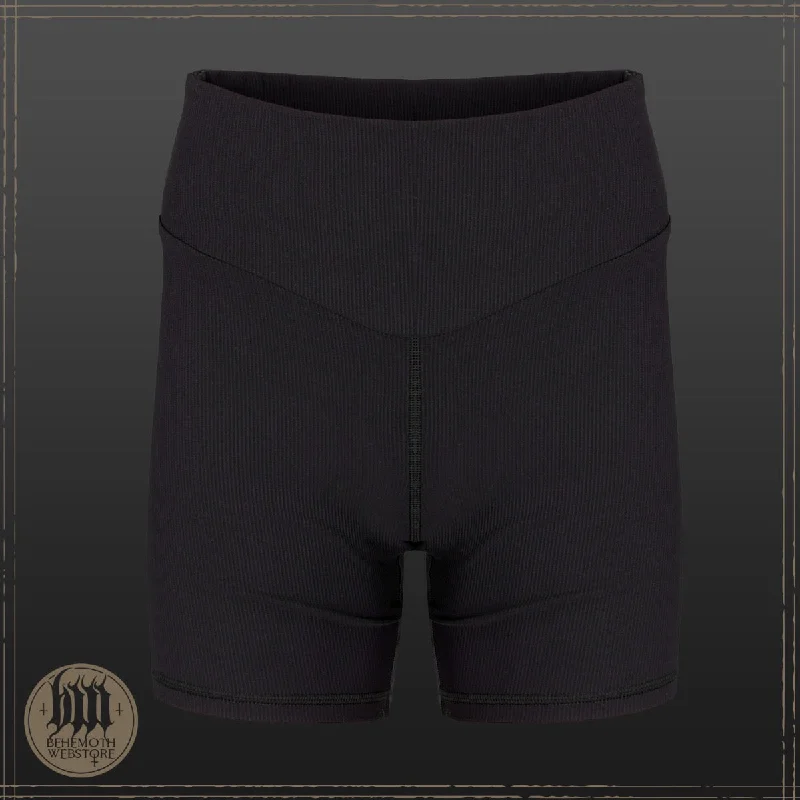 Behemoth 'The Unholy Trinity' Premium Push-Up Shorts - ribbed