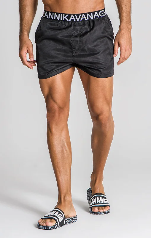 Black Pump Swimshorts