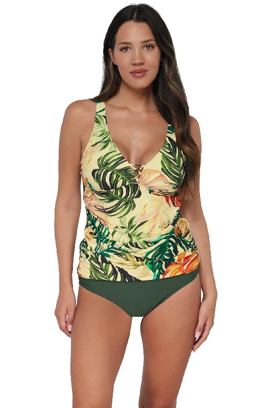 Sunsets Escape Amber Oasis Emerson Tankini Top