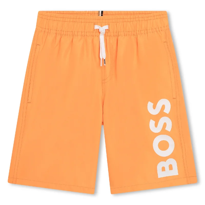 Orange Swim Shorts