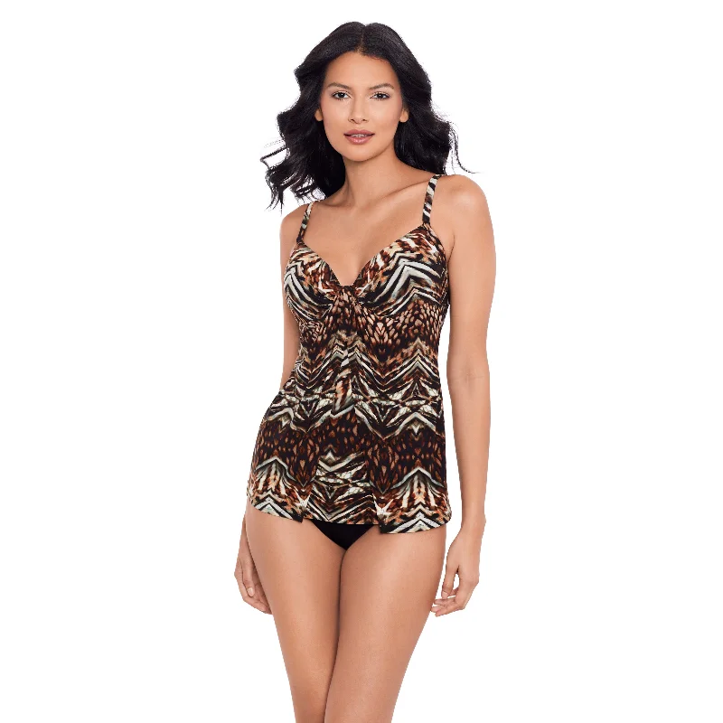 Miraclesuit Tribal Tigress Gala Tankini Top