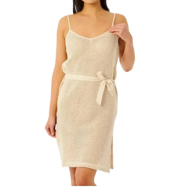 Rio Crochet Cover Up In Off White