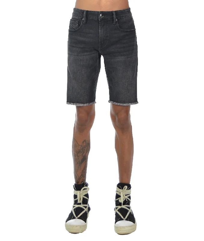 Mero Slim Short Stretch In Black