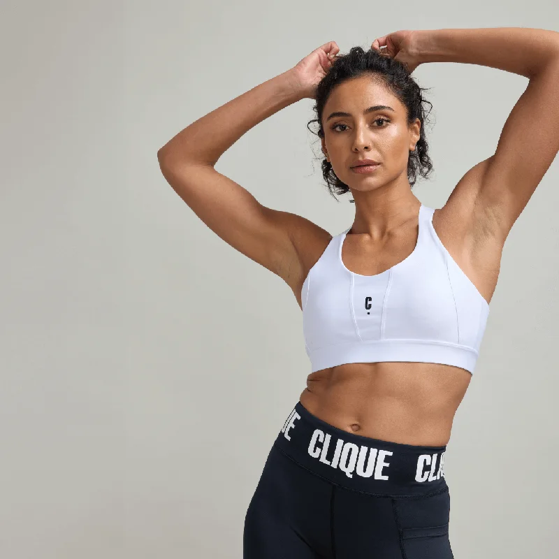 CLQ Contour Bra - White