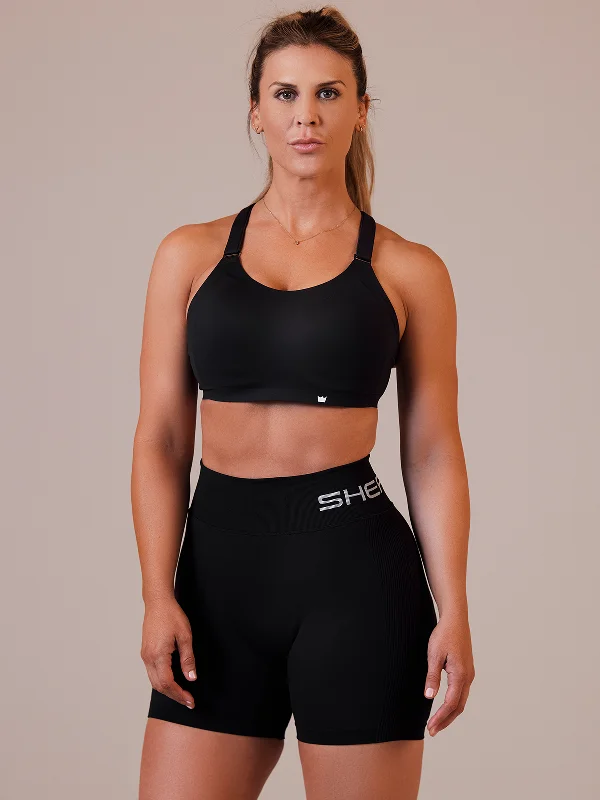 Flex-Lite Sports Bra - Black