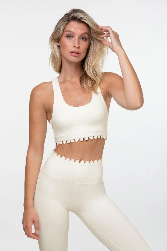 Make A Wish Scoop Crop Bra