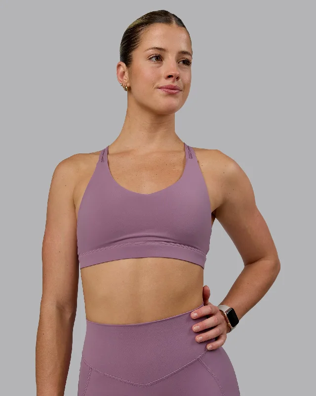 Radiance Sports Bra - Grape